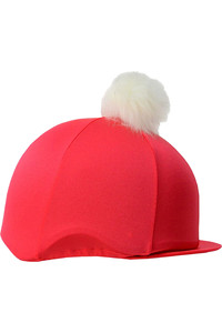 2023 Hy Equestrian Christmas Santa Hat Cover 26443 - Red / White